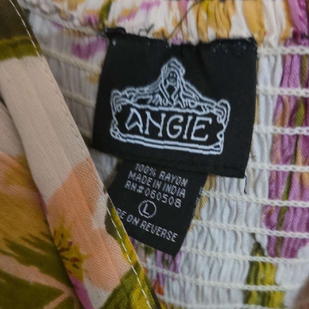 Angie Multicolor Floral Mini Dress - Picture 2 of 2